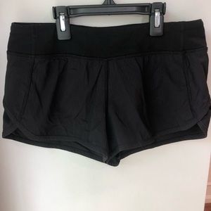 Girls black ivivva shorts size 14